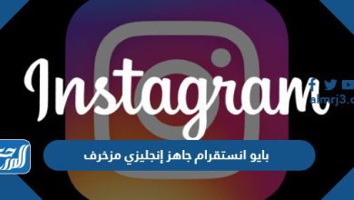 بايو انستقرام جاهز إنجليزي مزخرف