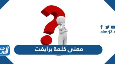 ما معنى كلمة برايفت بالعربي